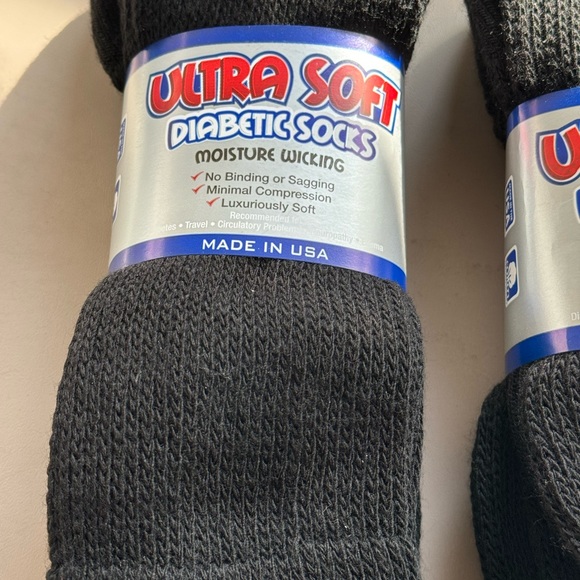 Other - MEN ULTRA SOFT DIABETIC SOCKS LARGE